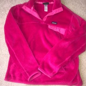 Women's Pink Patagonia Pullover